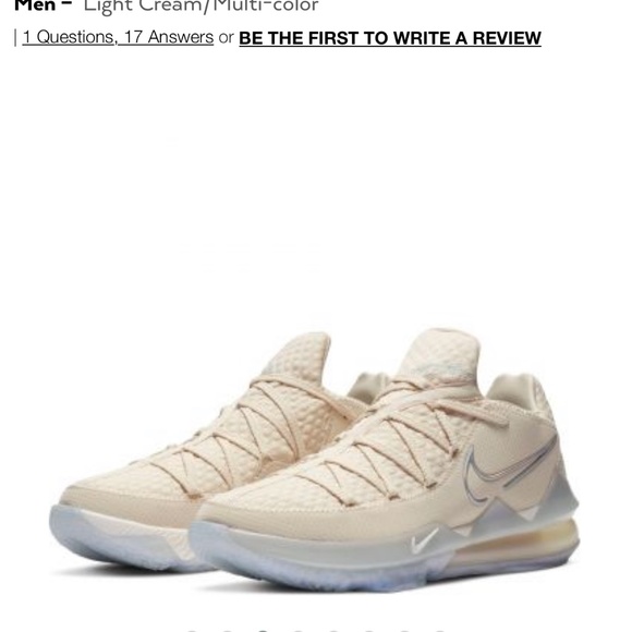 Lebron 17 low Mens low - Picture 3 of 8